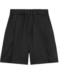 A PAPER KID - Elasticated-Waistband Shorts - Lyst