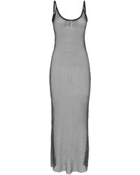 Philipp Plein - Long Dress Charms Crystal - Lyst