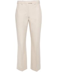 Max Mara - Fatina Crepe Tailored Trousers - Lyst