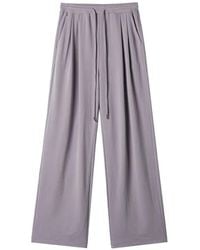 B+ AB - Pantalon Palazzo À Lien De Resserrage - Lyst