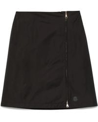 Moncler - Zipped Midi Skirt - Lyst