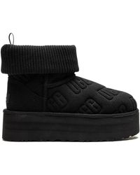 UGG - Stivali Classic Mini Con Plateu - Lyst