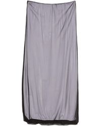 MSGM - Mesh Maxi Skirt - Lyst