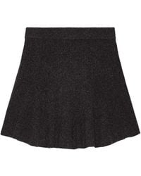 Ganni - Geribbelde Mini-Rok - Lyst