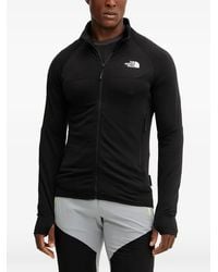 The North Face - Logo-Print Zip-Up Sweatshirt - Lyst