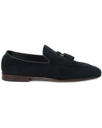 Brunello Cucinelli - Tassel-Detail Suede Loafers - Lyst