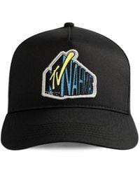 NAHMIAS - Logo-Patch Mesh-Panel Trucker Cap - Lyst