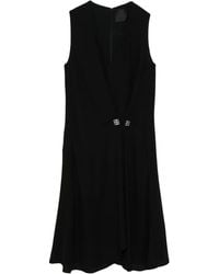 Givenchy - Signature Crepe Midi Dress - Lyst