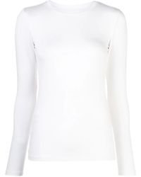 L'Agence - Tess Long Sleeved T-Shirt - Lyst