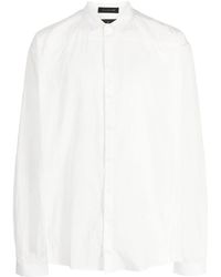 Nicolas Andreas Taralis - Oversized Cotton Shirt - Lyst