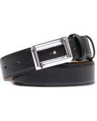 Lancel - Cinturón con hebilla rectangular - Lyst