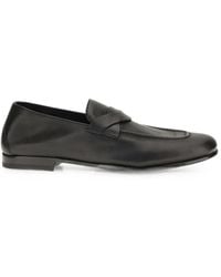 Tom Ford - Gigi Crossover-Strap Leather Loafers - Lyst