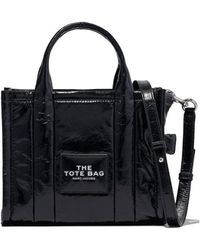 Marc Jacobs - The Tote Mini Patent-leather Tote Bag - Lyst