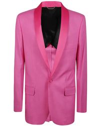 John Richmond - Shawl-Lapel Single-Breasted Blazer - Lyst