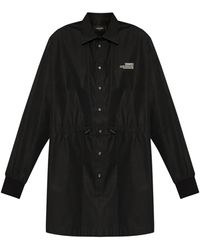 DSquared² - Logo-Print Mini Dress - Lyst