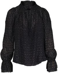 Veronica Beard - Maxime Ruffled-Detail Blouse - Lyst
