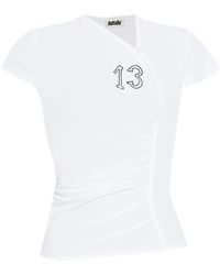 AVAVAV - Number-Embroidered T-Shirt - Lyst