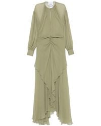 Erika Cavallini Semi Couture - Ruffled Asymmetric Dress - Lyst