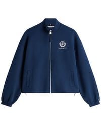 Tommy Hilfiger - Crest Zip-Up Sweatshirt - Lyst