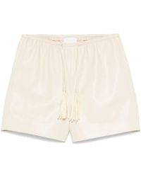 Nanushka - Pantalones cortos con pliegues - Lyst