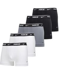 Nike - Vijf Boxershorts Met Elastische Taille - Lyst