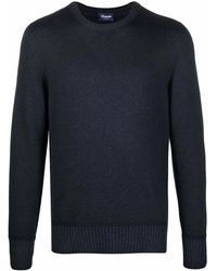 Drumohr - Crew-Neck Merino Jumper - Lyst