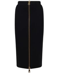 Elisabetta Franchi - Viscose Nylon Skirt - Lyst