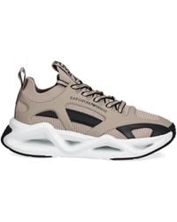 EA7 - Sneakers Met Gebreide Vlakken - Lyst