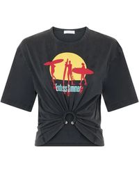 Rabanne - Graphic-print T-shirt - Lyst