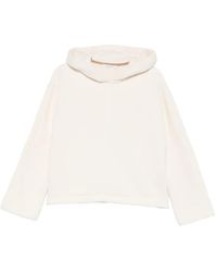 Max Mara - Logo Cotton Hoodie - Lyst