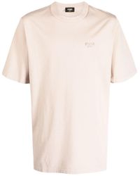 Fendi - T-shirt Met Logo-reliëf - Lyst