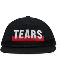 DENIM TEARS - Logo-Embroidered Baseball Cap - Lyst
