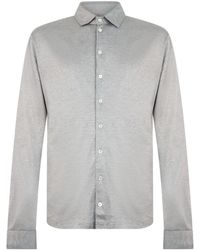 Herno - Button-Up Long-Sleeved Shirt - Lyst