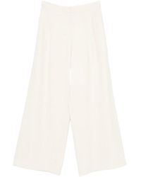 Dusan - Zip-Fly Wide-Leg Trousers - Lyst