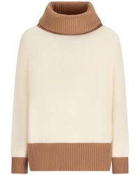 Herno - Wollen Trui Met Colourblocking - Lyst