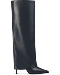 Le Silla - Bottines Andy 110 Mm En Cuir À Ourlet - Lyst