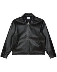 Obey - Workman Faux-Leather Jacket - Lyst