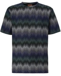 Missoni - Chevron-Pattern T-Shirt - Lyst
