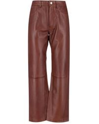 sunflower - Straight Twist Lederhose - Lyst