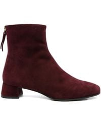 Roberto Festa - Suede Zip-Fastening Ankle Boots - Lyst