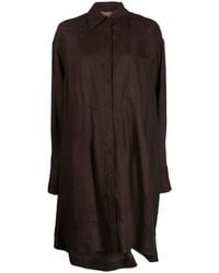 Ziggy Chen - Layered Draped-Detail Shirtdress - Lyst