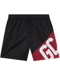 Gcds - Logo-Band Swim Shorts - Lyst
