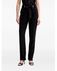 Morgan - Bow-Detail Trousers - Lyst