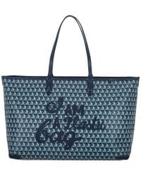 Anya Hindmarch - Printed Handle Shoulder Bag - Lyst