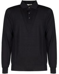 FILIPPO DE LAURENTIIS - Langärmeliges Poloshirt - Lyst