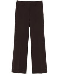 Cambio - Cuffed Wide-Leg Trousers - Lyst