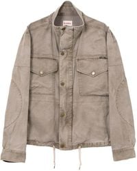 KAMIYA - Chaqueta vaquera con bolsillos con solapa - Lyst