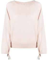Pringle of Scotland - Round Neck Cashmere Jumper - Lyst