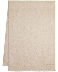 Ferragamo - Sequin-embellished Scarf - Lyst
