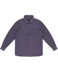 Aimé Leon Dore - Button-Down Overhemd Van Merinowol - Lyst